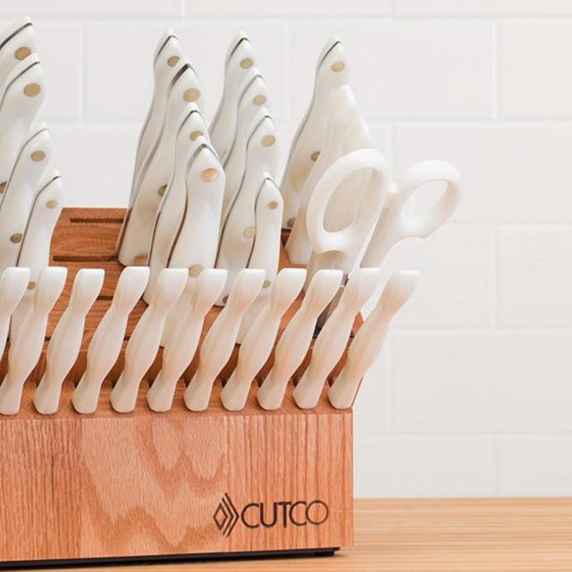 Ultimate Set Block (32-Slot), Wood Knife Storage by Cutco