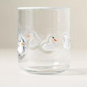 Swan Icon Juice Glass