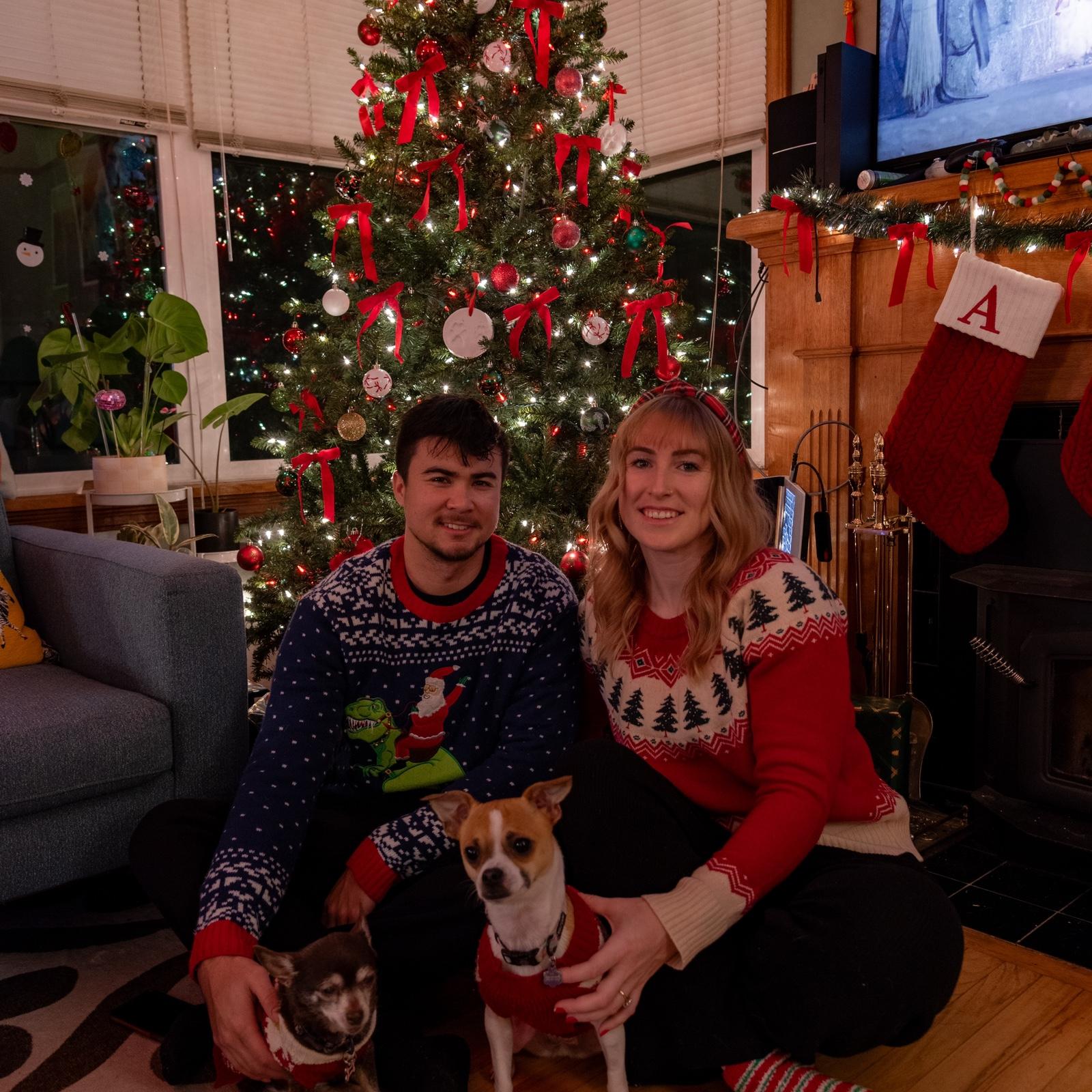 Hosting Calvins family for a thanksgiving/christmas hybrid holiday celebration!