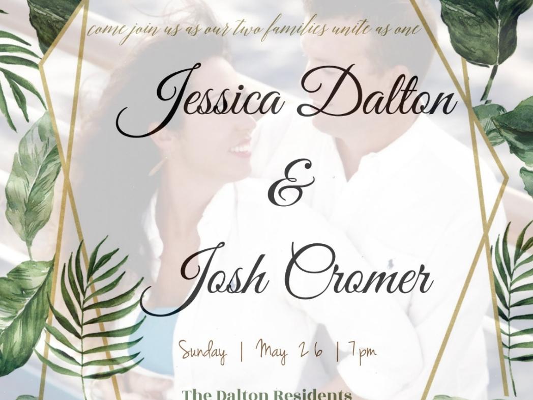 The Wedding Website of Jessica Ashley Dalton and Joshua Stephen Cromer