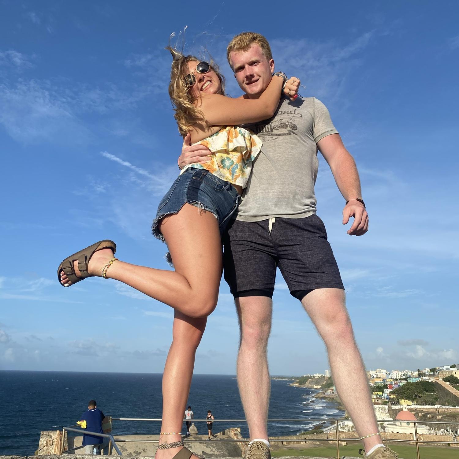 Puerto Rico, the vacation where we made it official!