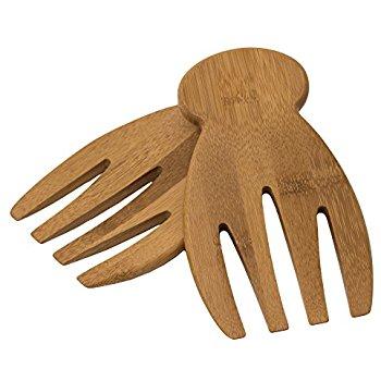 Totally Bamboo Salad Hands, 100% Bamboo Salad Servers