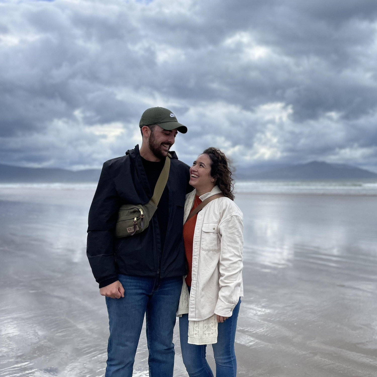 Conor and Ale's trip to Ireland: Inch Beach.