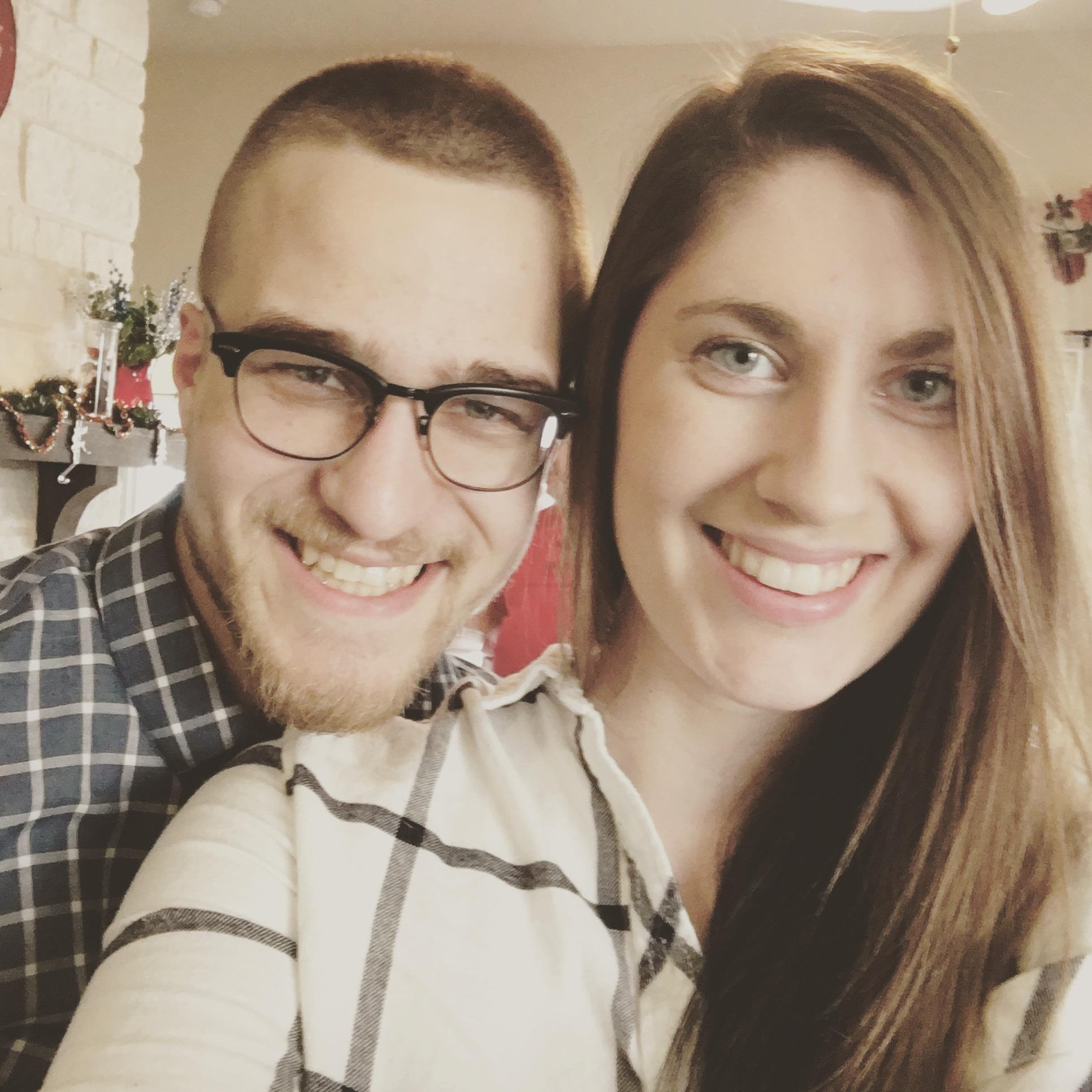 Christmas of 2015, the day after Jayk had accidentally shaved off all his hair