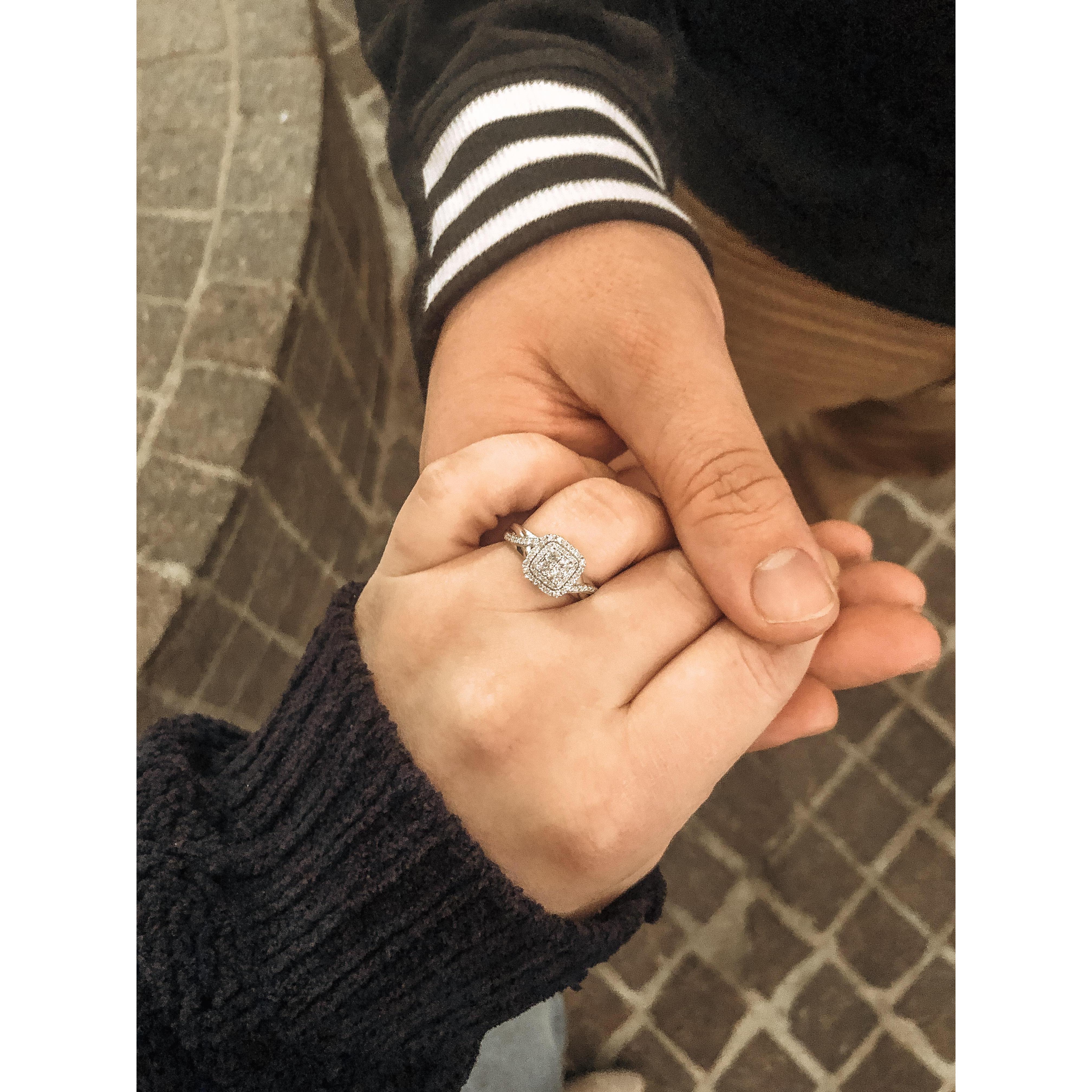 The night He proposed