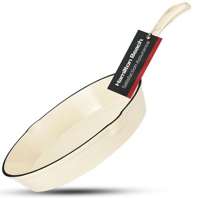 Hamilton Beach Enameled Cast Iron Fry Pan 8-Inch