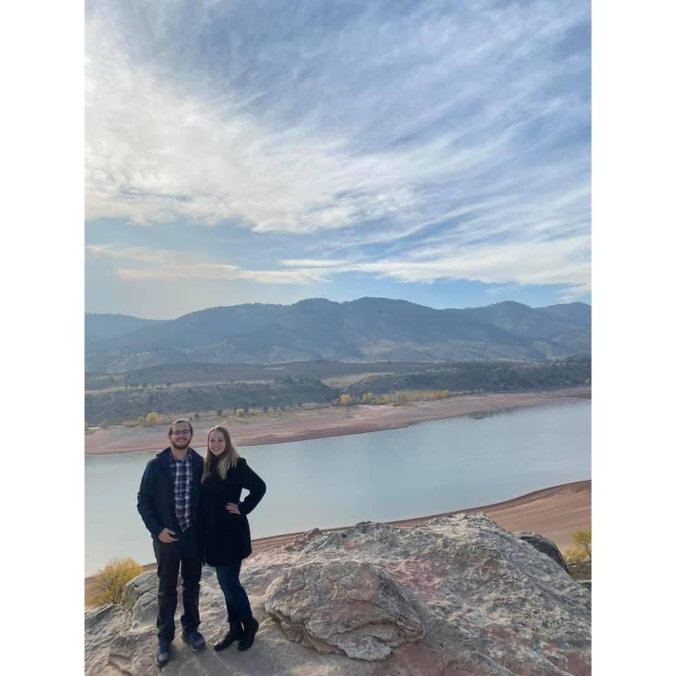 One of our favorite tourist spots, Horsetooth Reservoir in Fort Collins, CO.