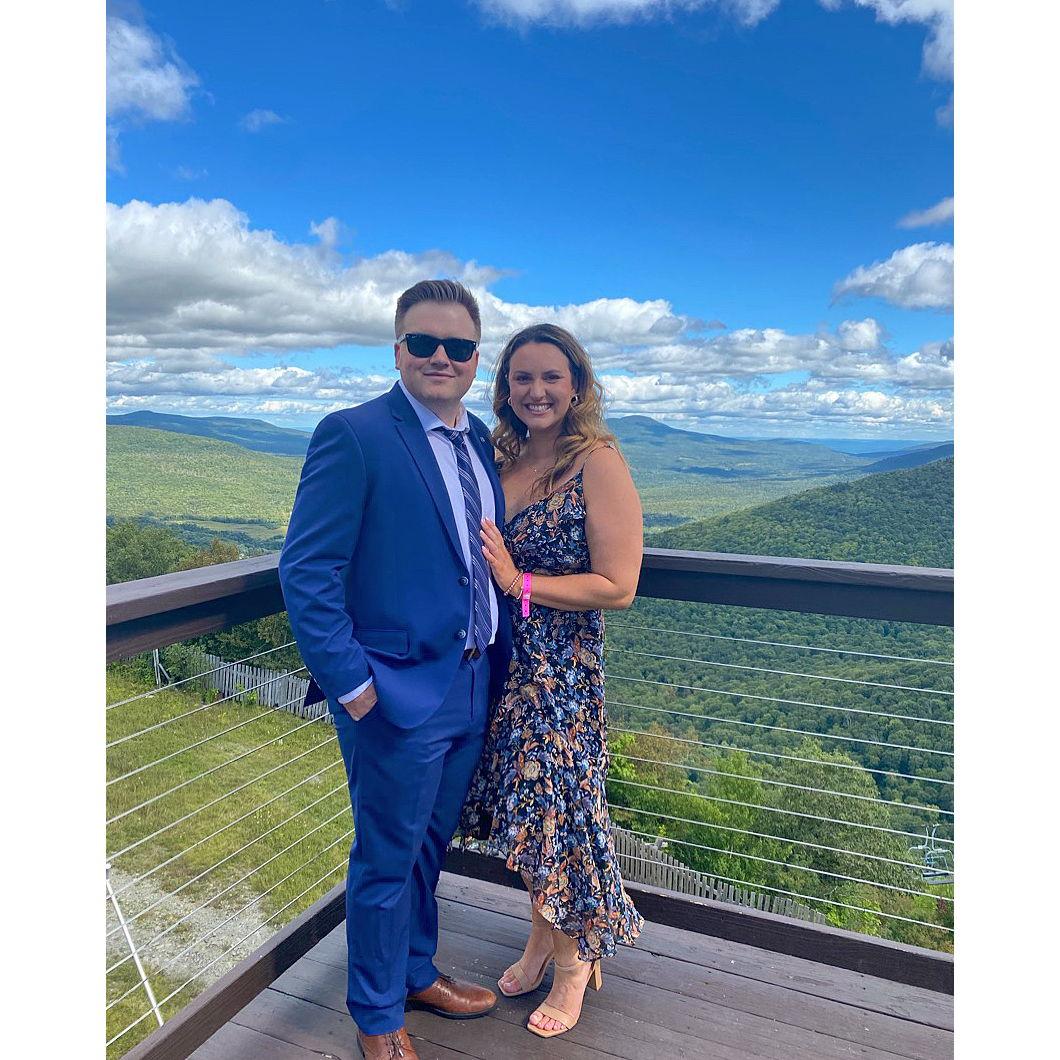 Jeff & Kat Smalley's Wedding at Hunter Mountain - 2021.
