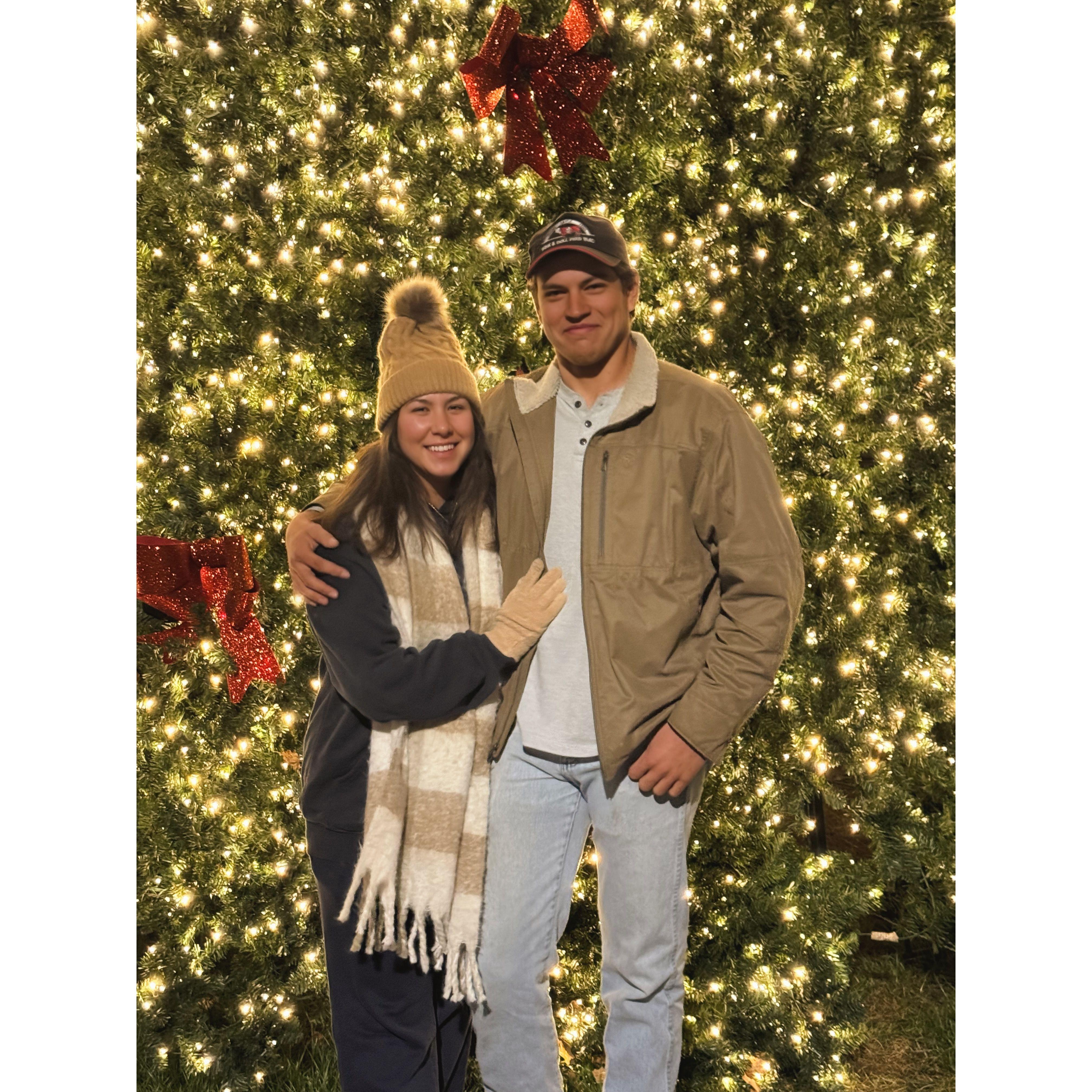 Our first Christmas together!