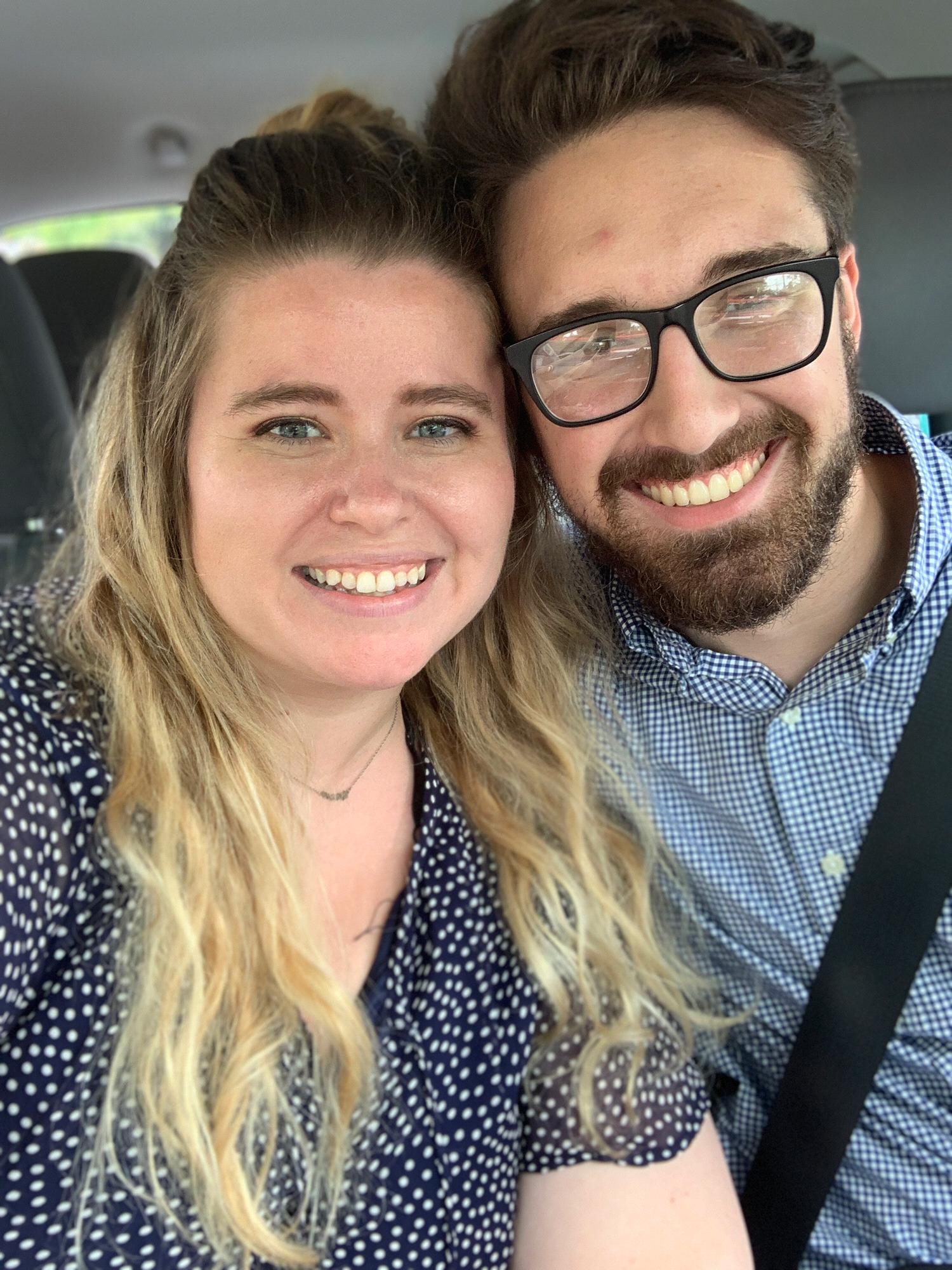 The morning we joined our first church together!