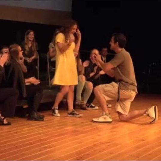 Justin proposing!!