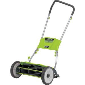 Quiet Cut 18 in. Manual Walk Behind Nonelectric Push Reel Mower - California Compliant