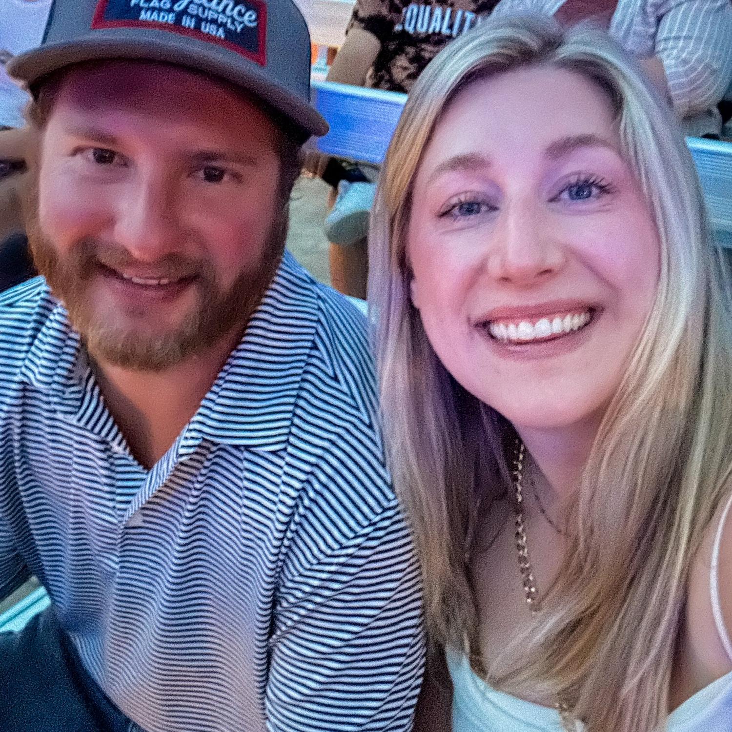 Our first concert together