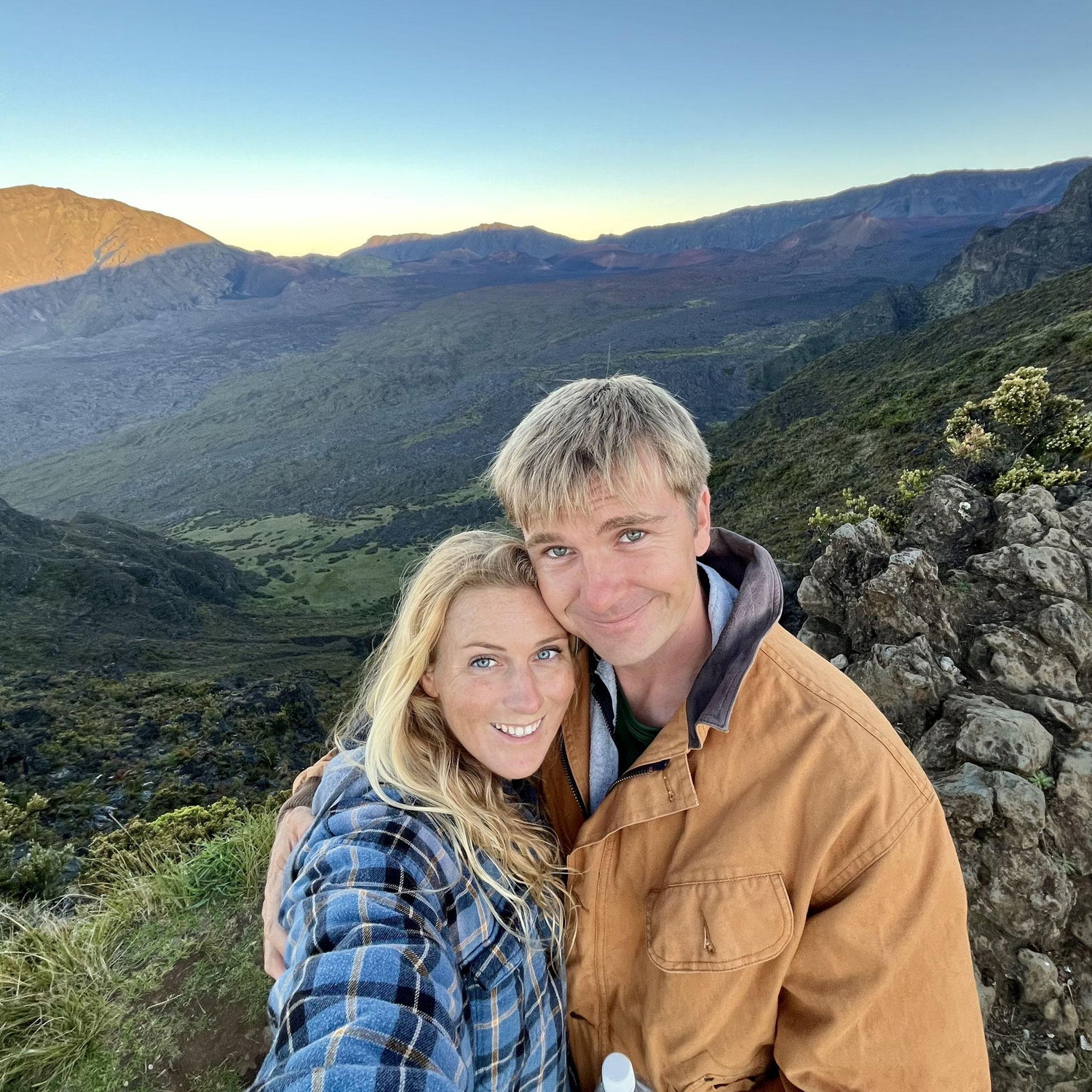 Hiking on Haleakalā