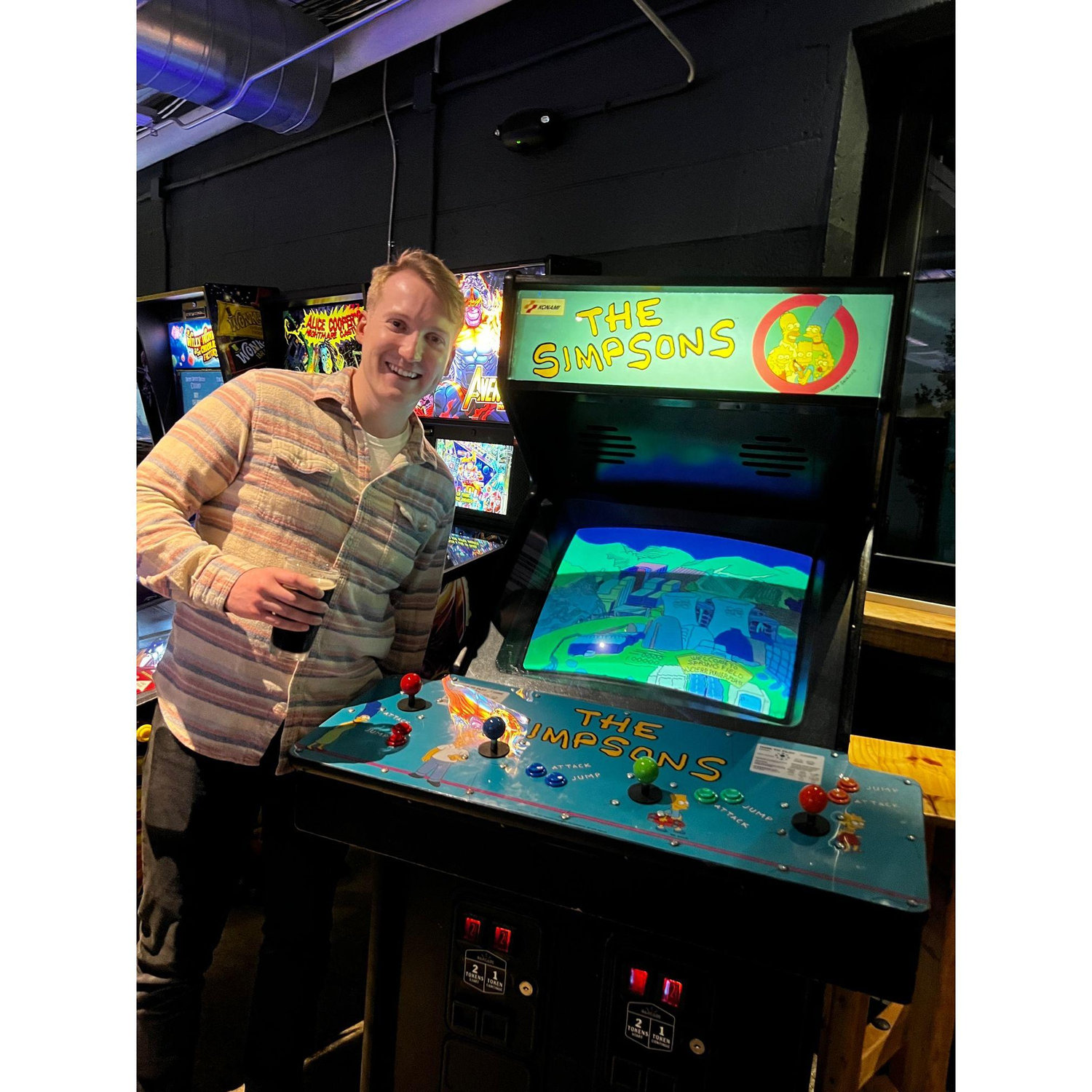 The future Mr. and Mrs. Simpson's very own game!