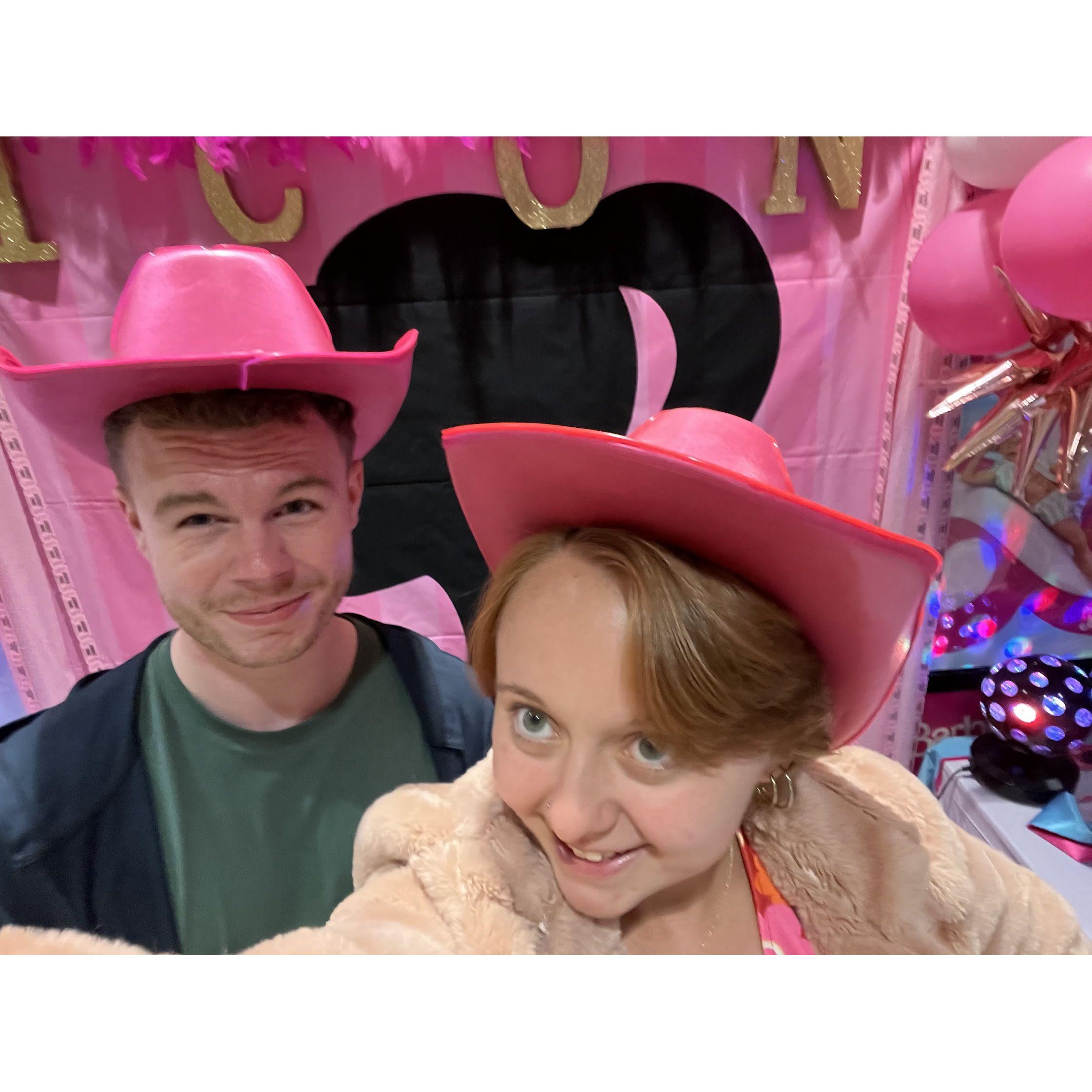 Opening night, we saw the Barbie movie! 🍿💖