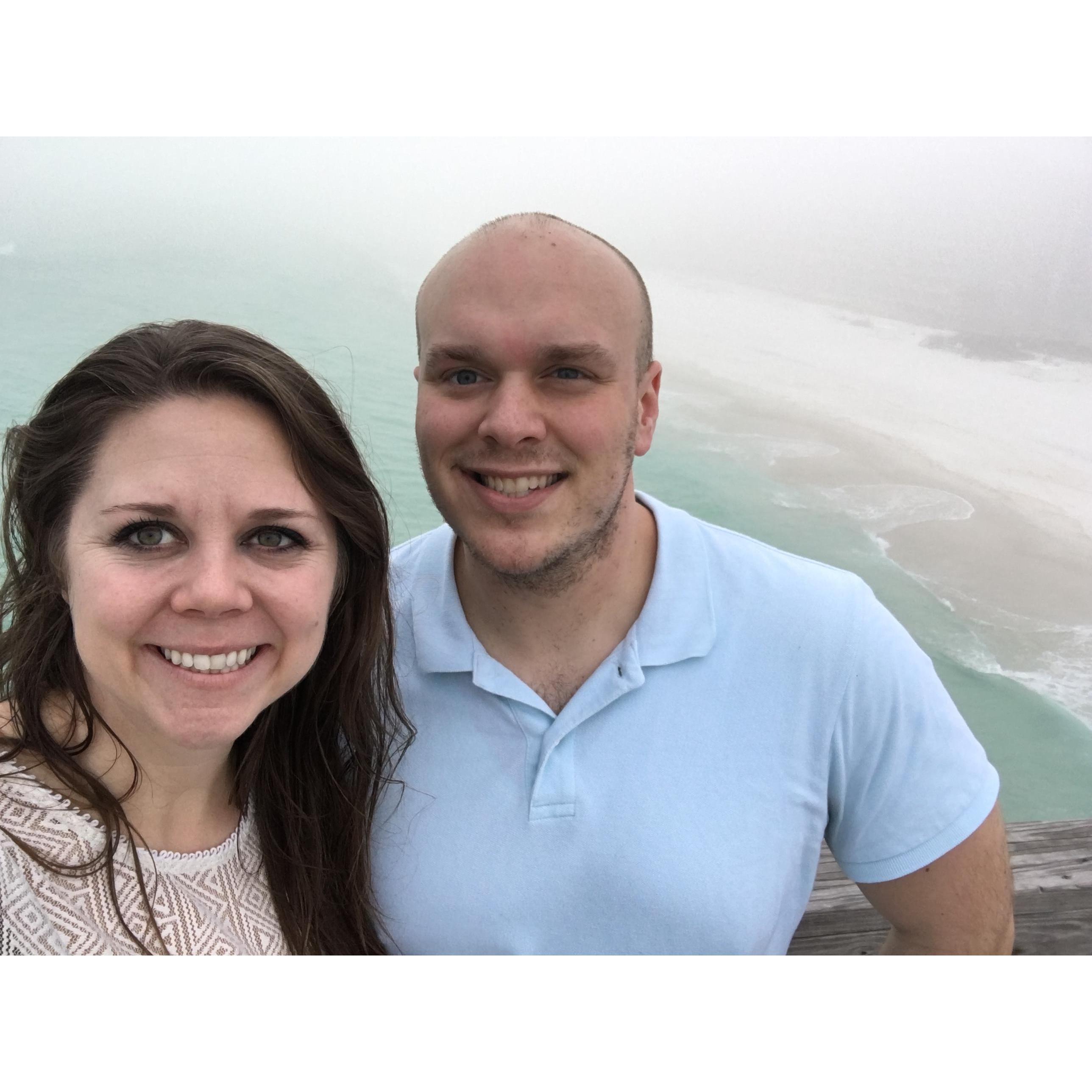 Kristin's first visit to Pensacola (December 2017)