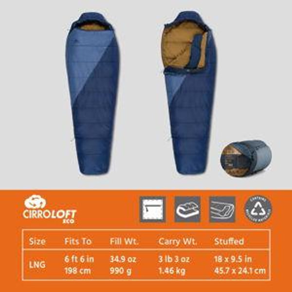 Kelty Cosmic Synthetic Fill 20 Degree Backpacking Sleeping Bag