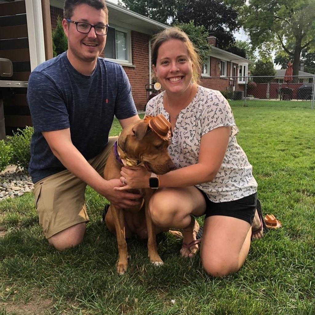 Piper's First Birthday with Brad's and Rachel's parents!