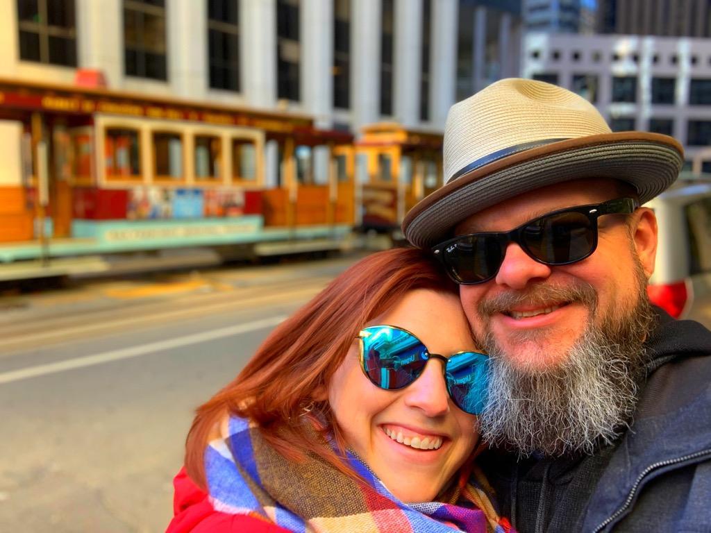 Exploring San Francisco. No one left their heart here. Whew!