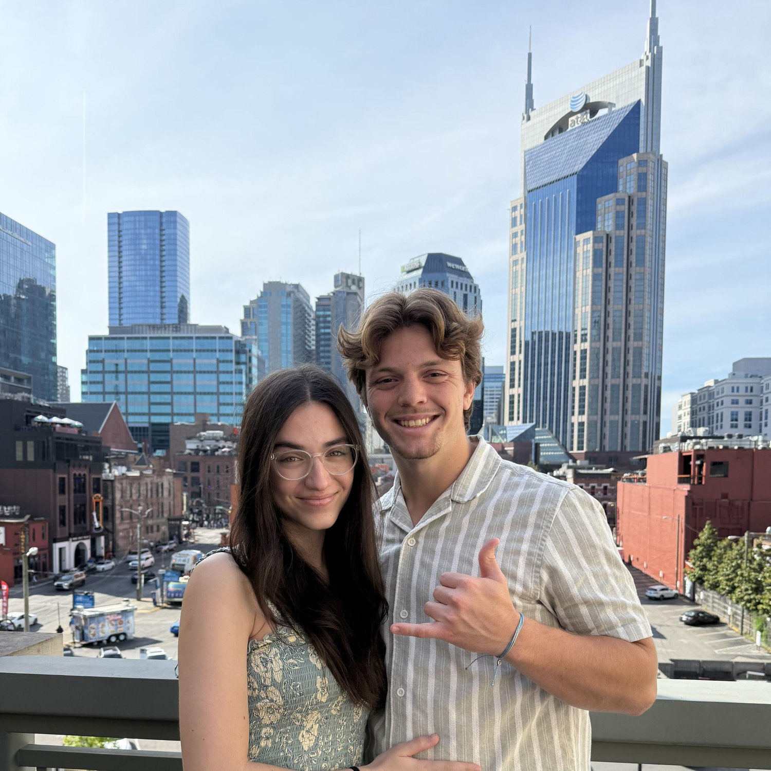Many trips to Nashville, where Jenny is from!