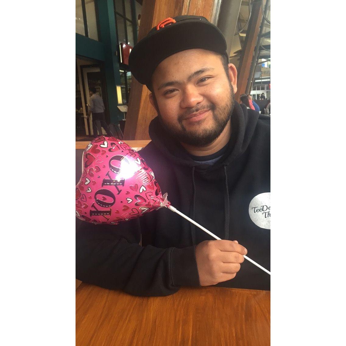 first Valentine's day