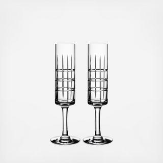 Street Champagne Glass, Set of 2