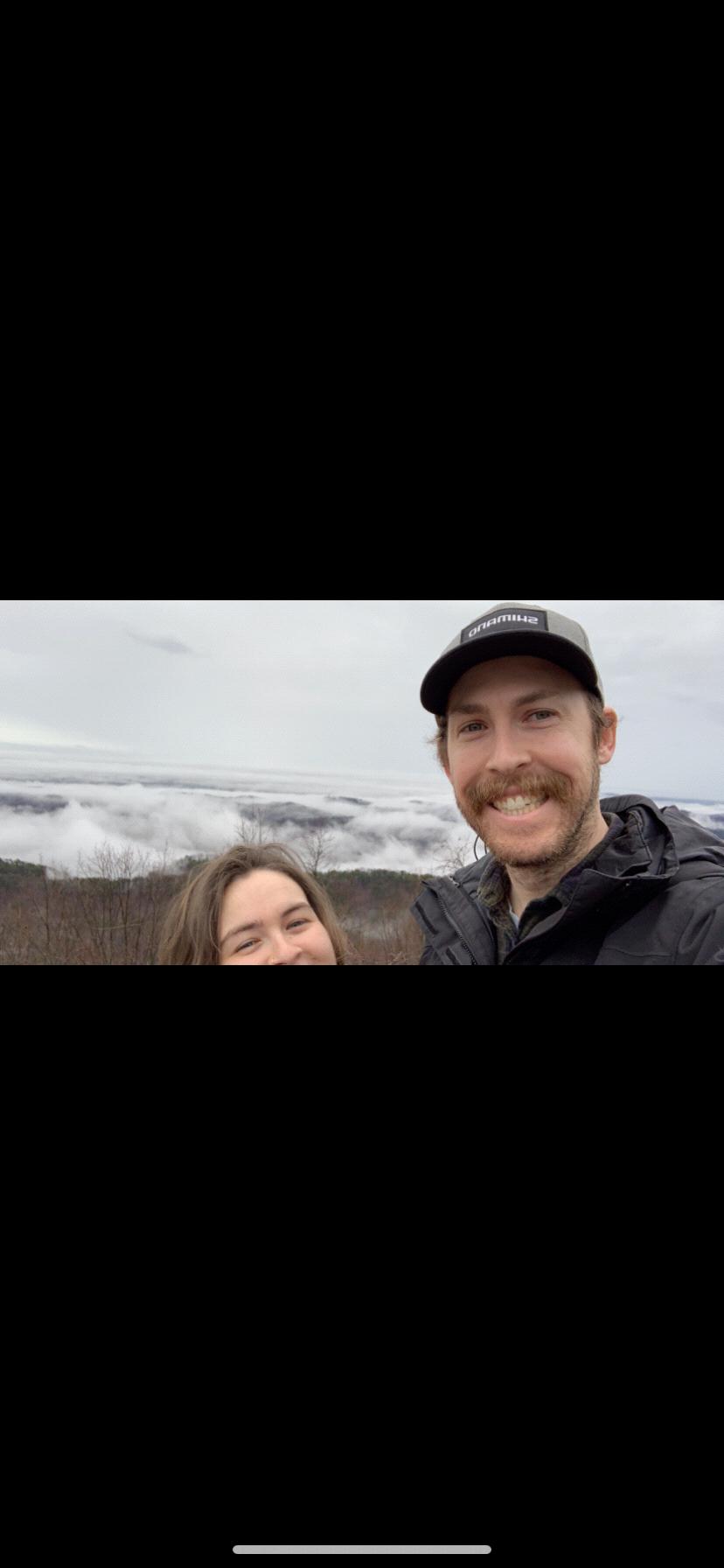 Natalie: "You can only see half of my face."
Chris: "That's why it's funny."