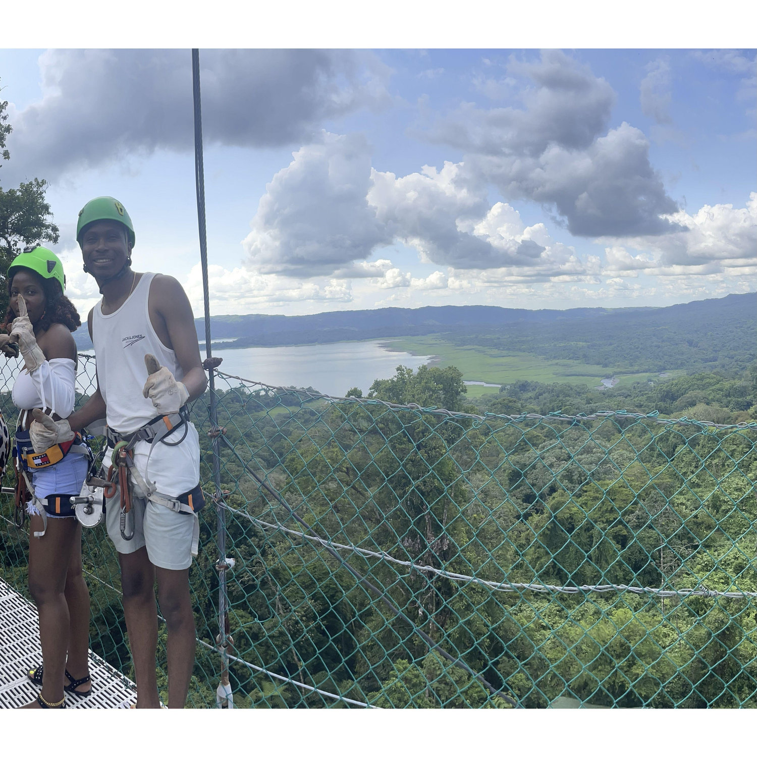 Ziplining