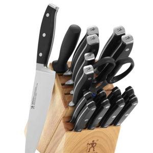 Forged Premio 18-pc, Knife block set | Henckels US