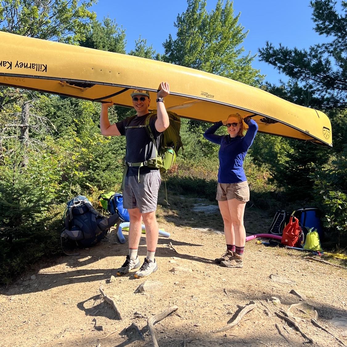 Canoe camping with the Pogues in Killarney, September 2024.