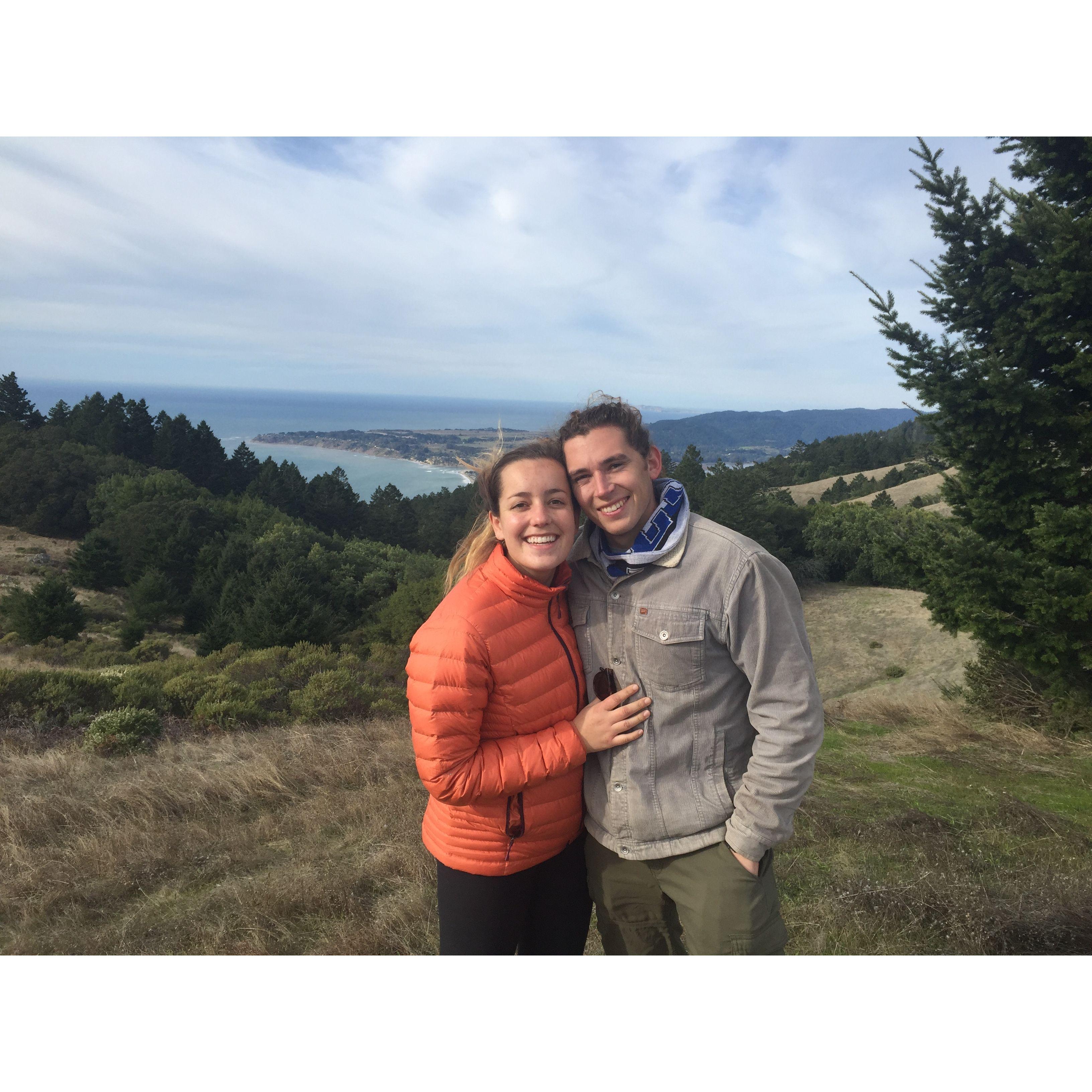 Camping at Steep Ravine, winter 2020