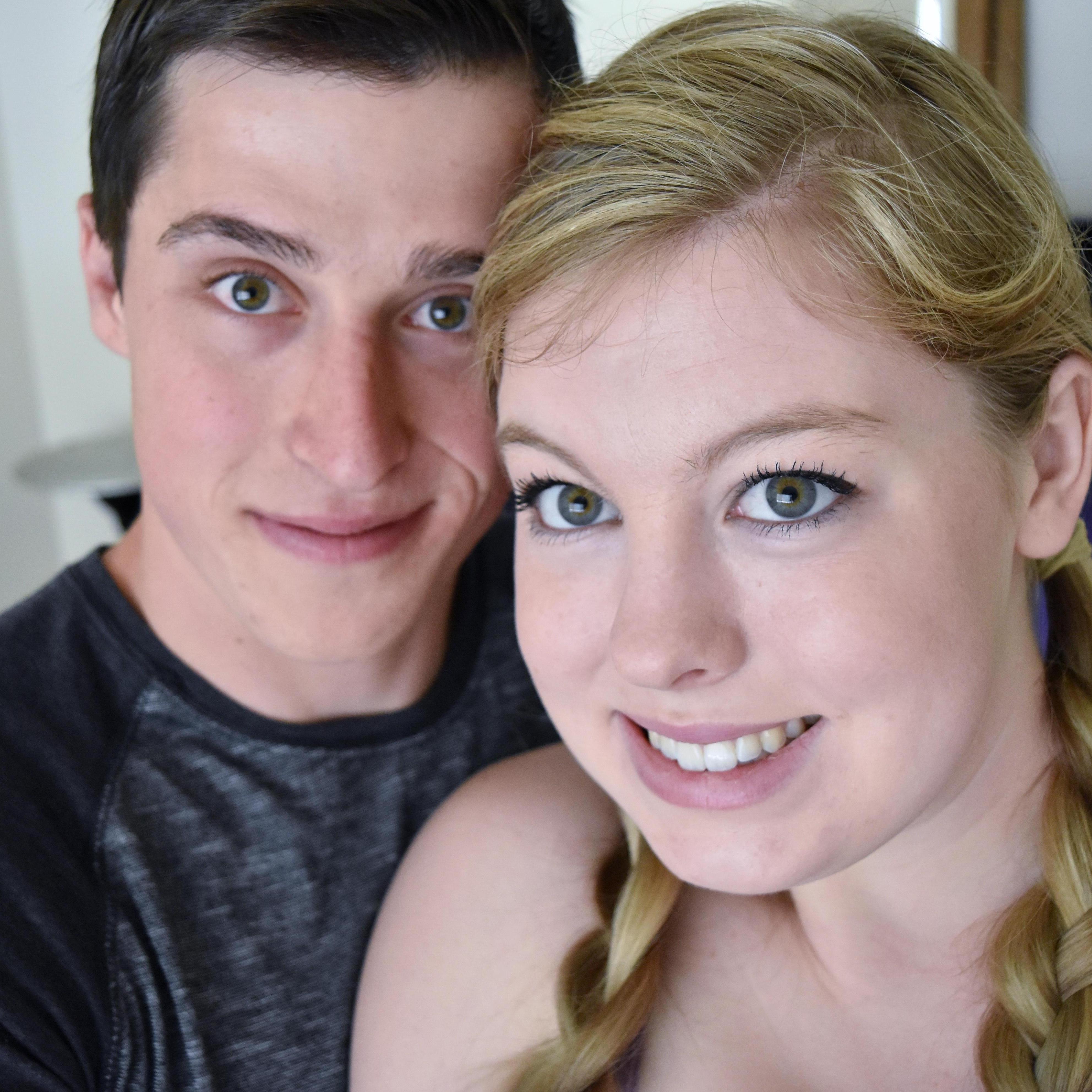 A life size print out of this photo took up a large portion of the bulletin board above my desk at work so I could see my sweetie's face all day.