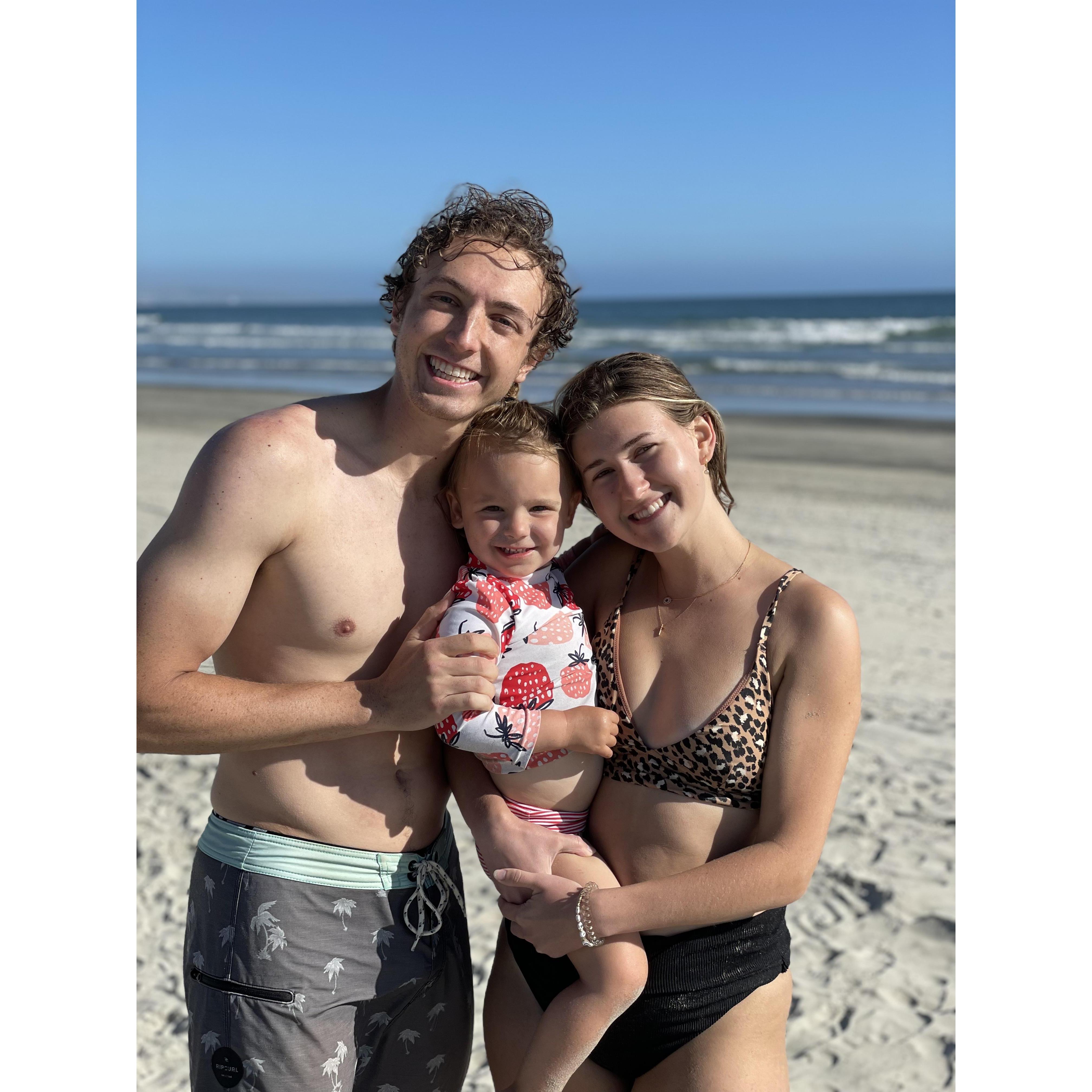 Visiting Dana, Allie, and the girls in Coronado.