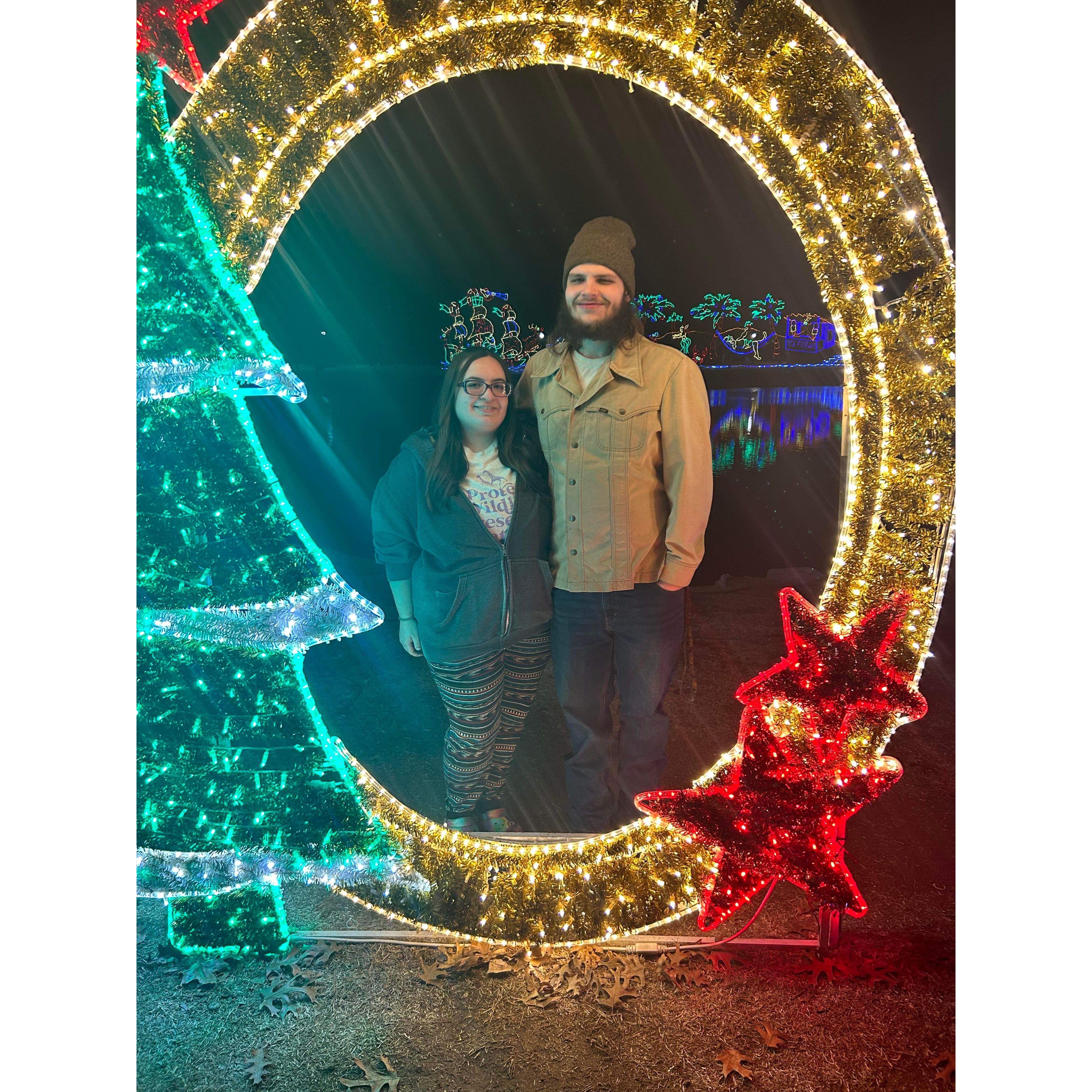 Such beautiful Christmas lights.