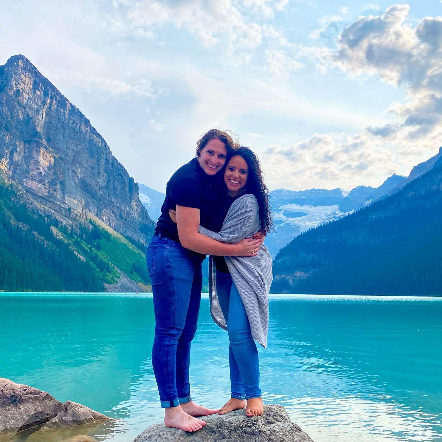 Lake Louise lakeshore | Banff National Park, British Columbia, Canada