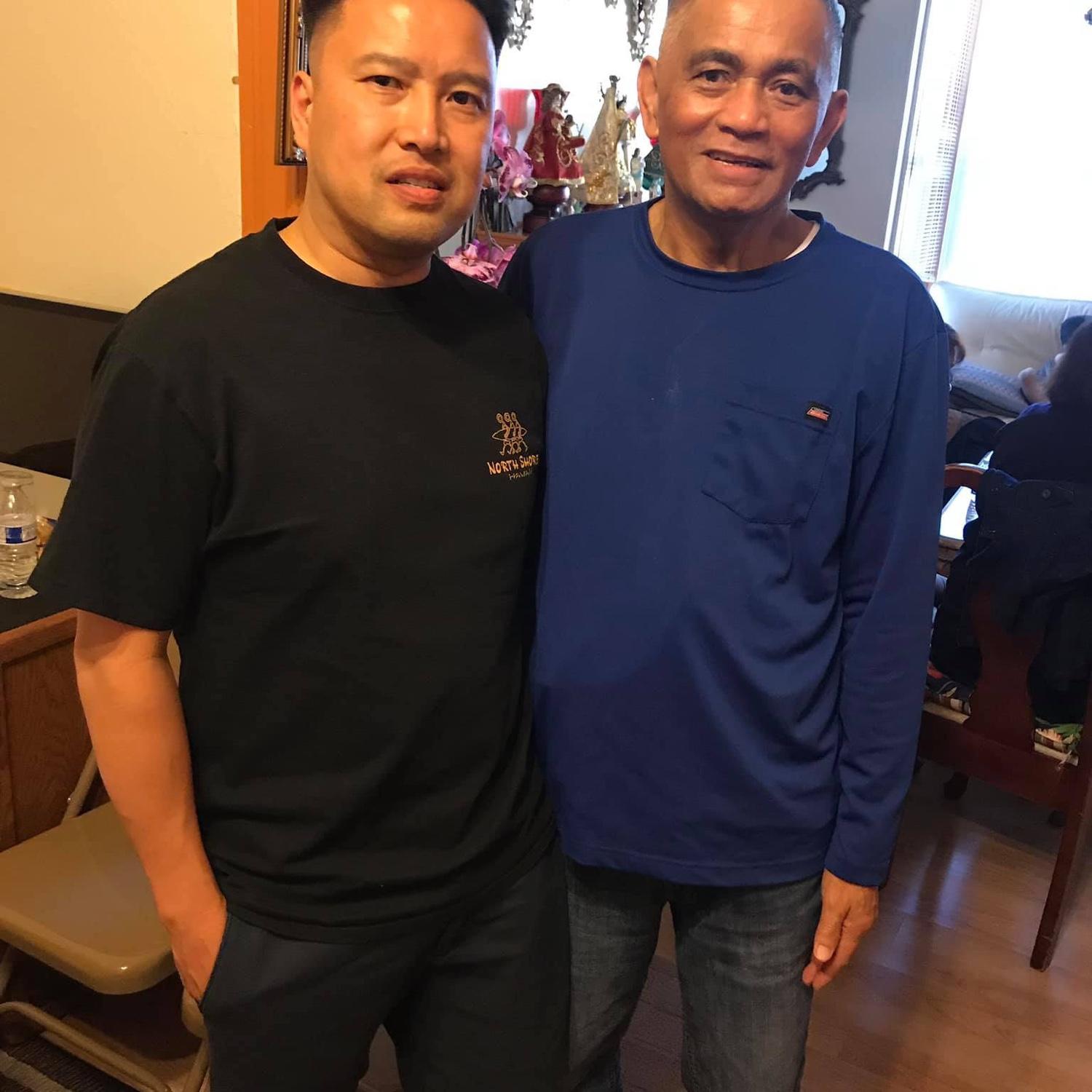 Luis and his long time friend and old coworker - Randy