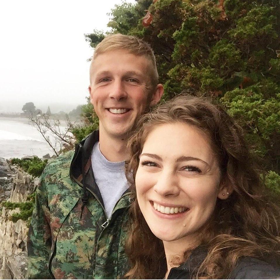 The baby faces!! This was the first time Sarah went to go visit Gavin when he was stationed in Kittery, Maine.