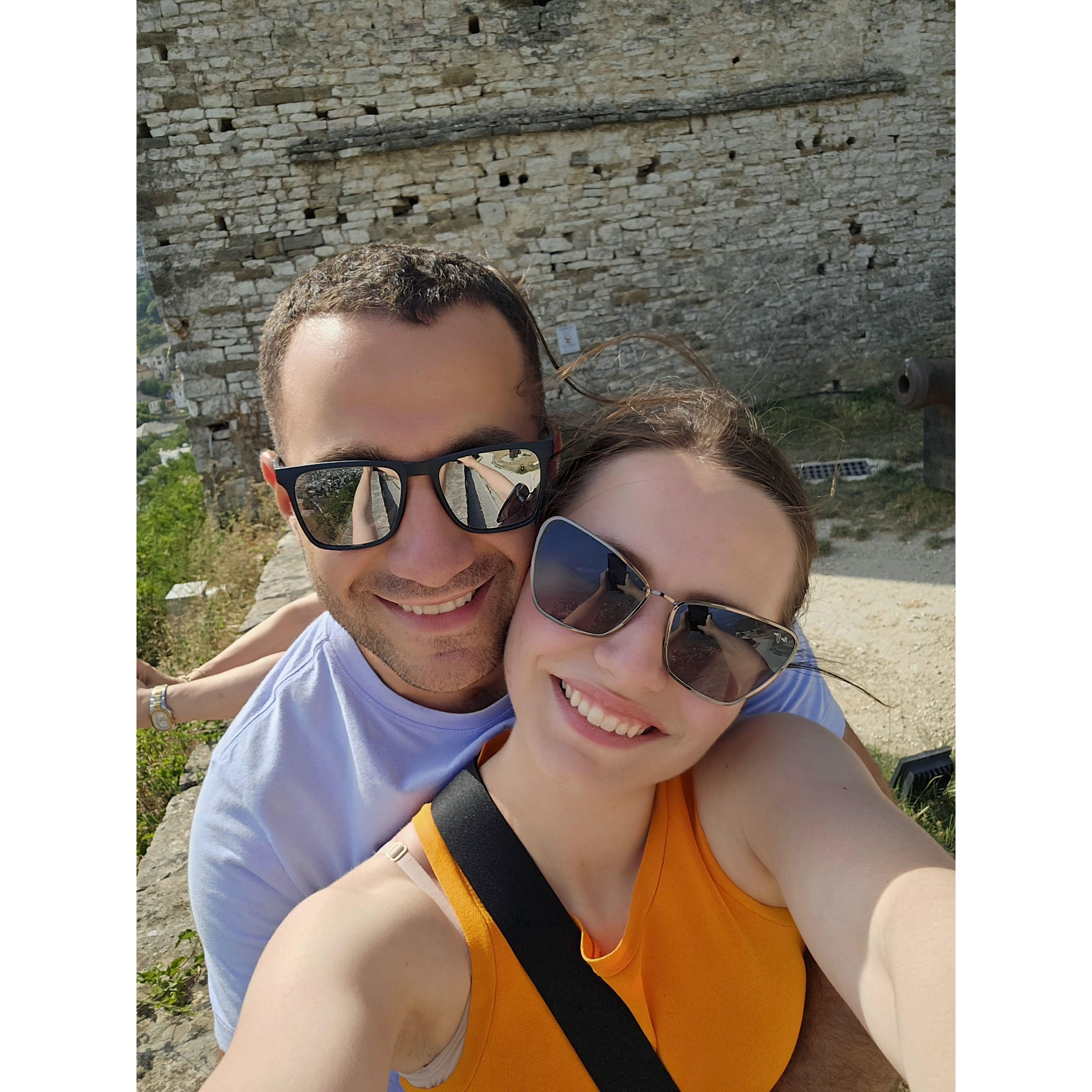 We visited his roots in Albania