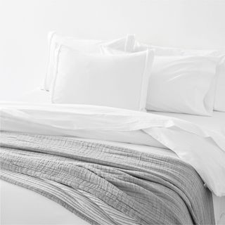 Organic Cotton Eyelash Fringe Duvet Cover