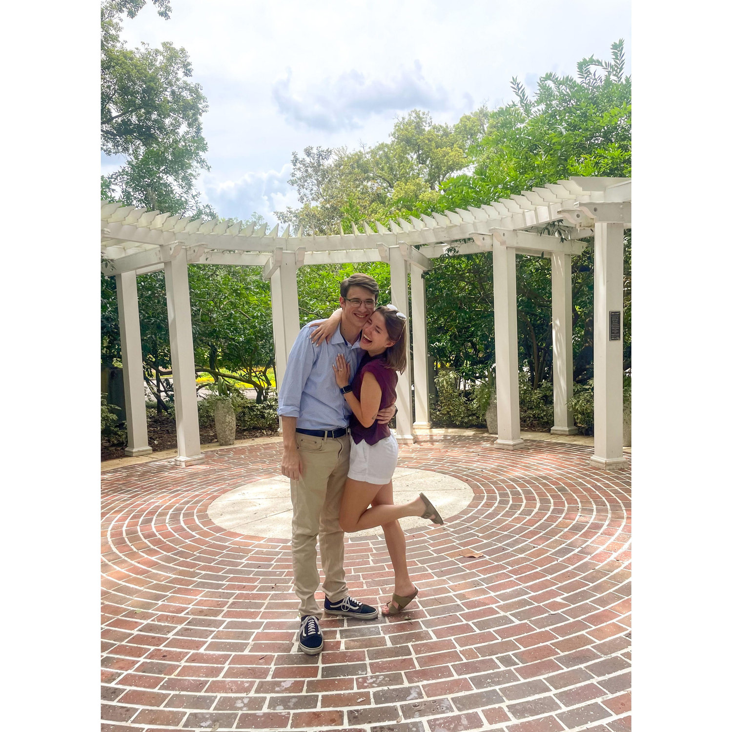 April 30, 2024: The day we got engaged!