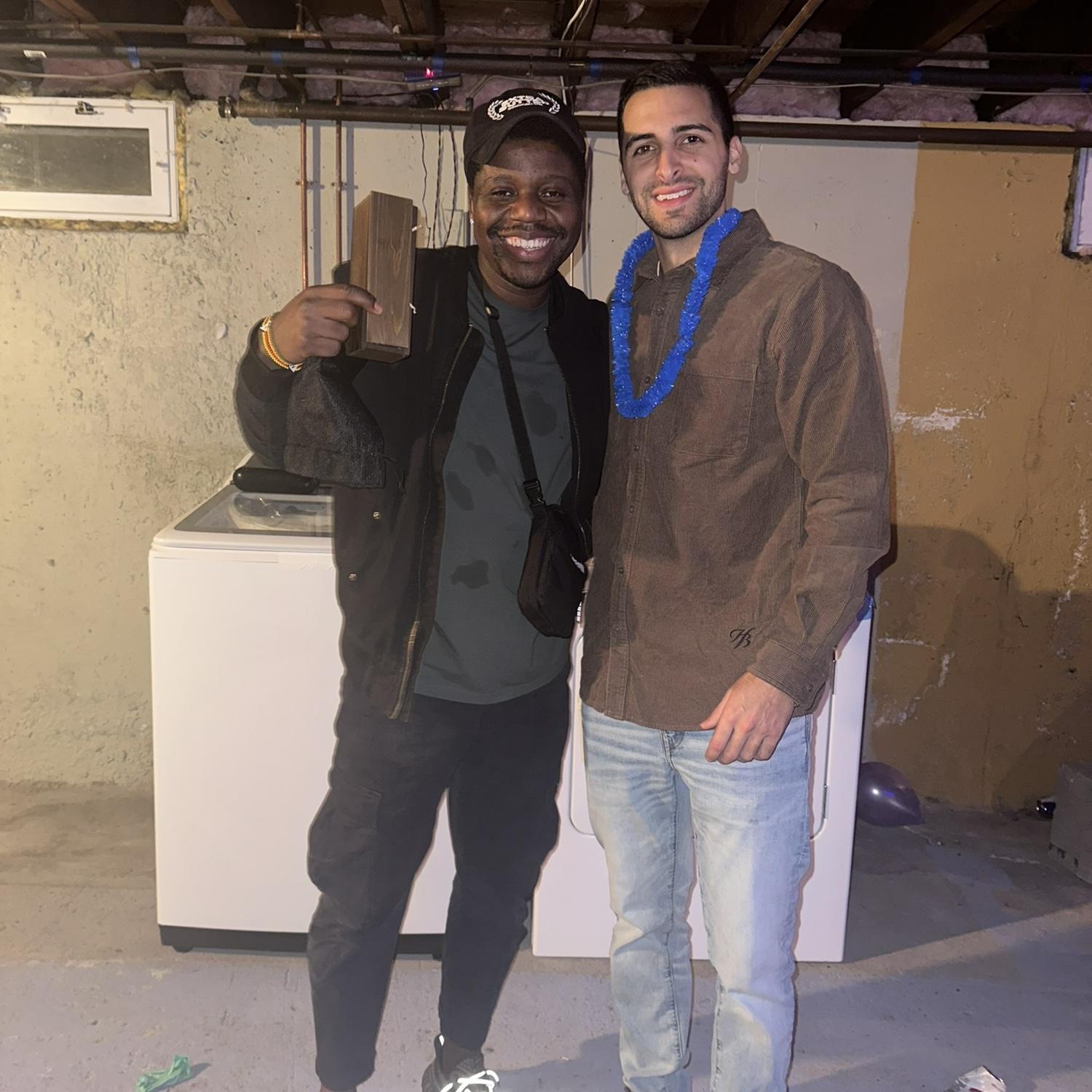 Ezra, a Groomsman is one of Bens Friends who he has been close with since his freshman year of college, playing on the soccer team together.