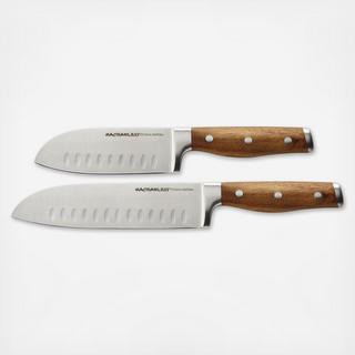 Cucina 2-Piece Santoku Knife Set