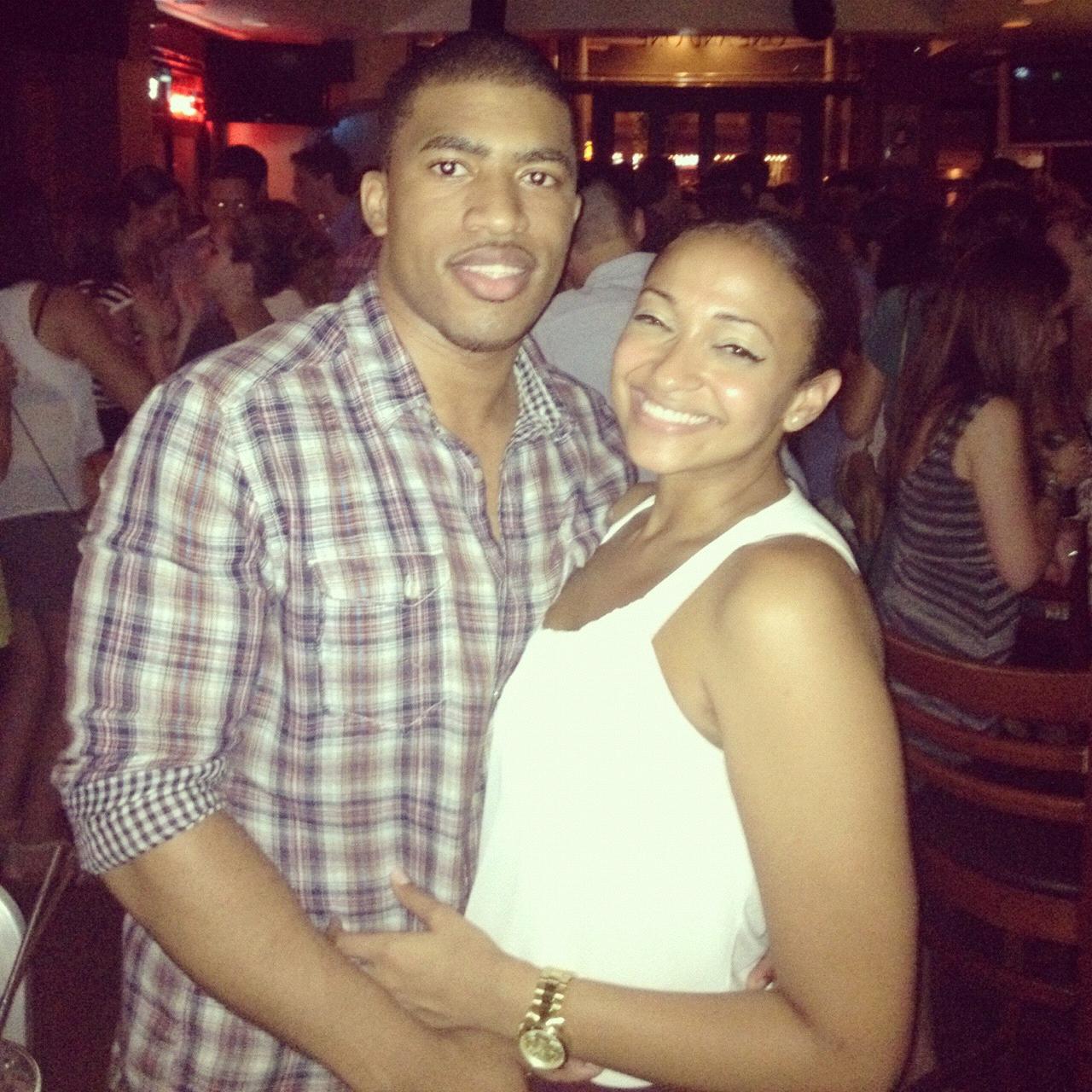 Our first photo together (2012)