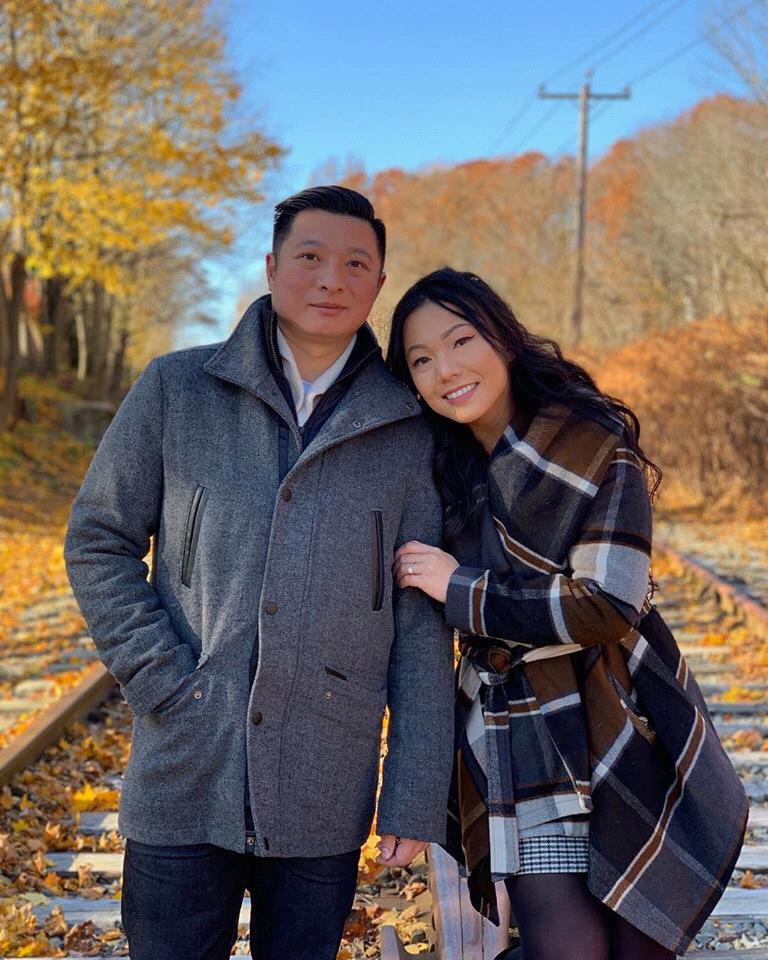 Another one from our engagement shoot. Does Ken look cold to you?
