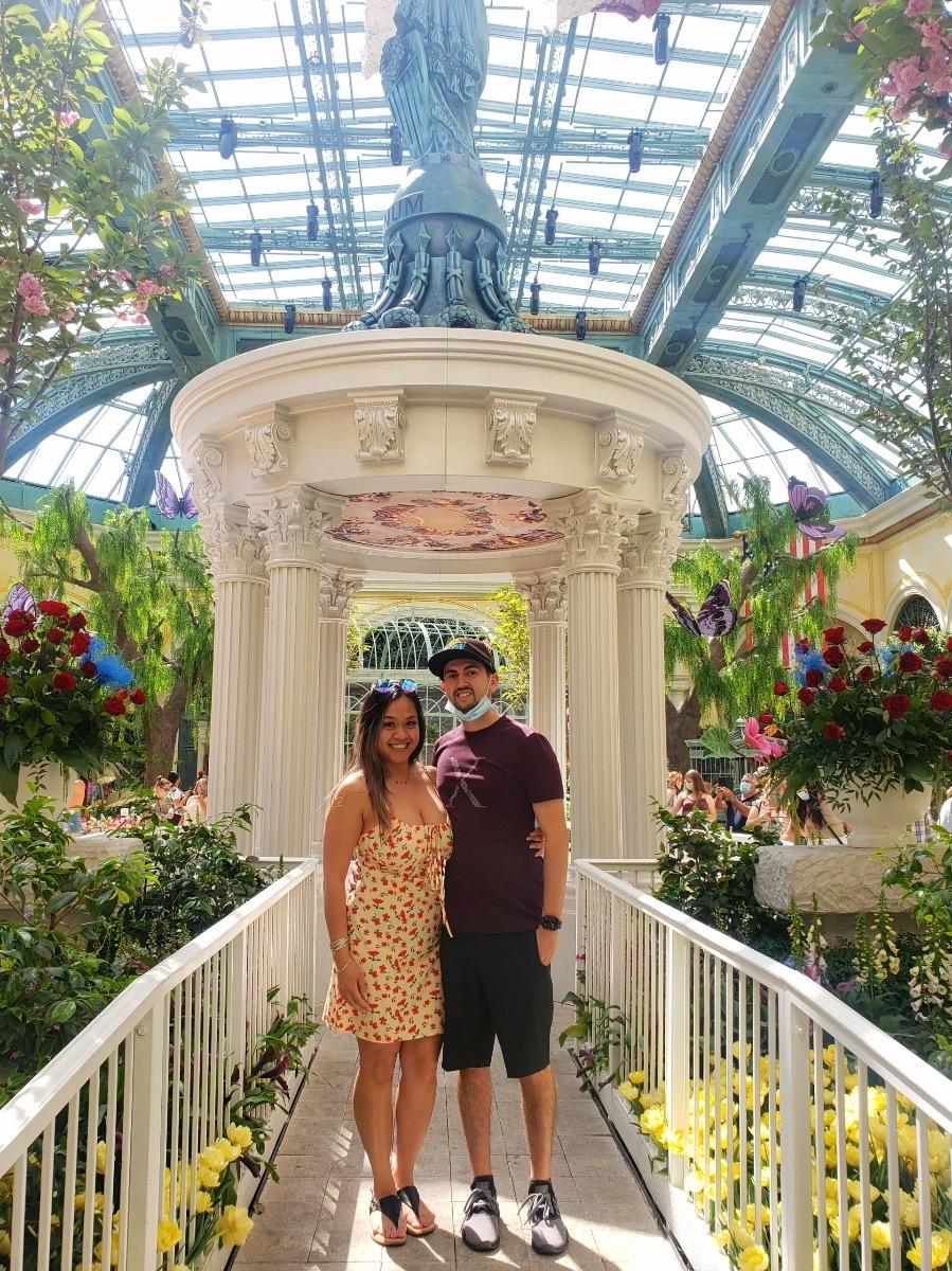 Las Vegas is where we continuously fell in love with one another. We’ve traveled there so many times, we’ve already lost count!