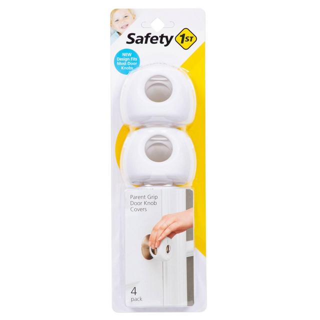 Safety 1st Parent Grip Door Knob Covers 4pk - White