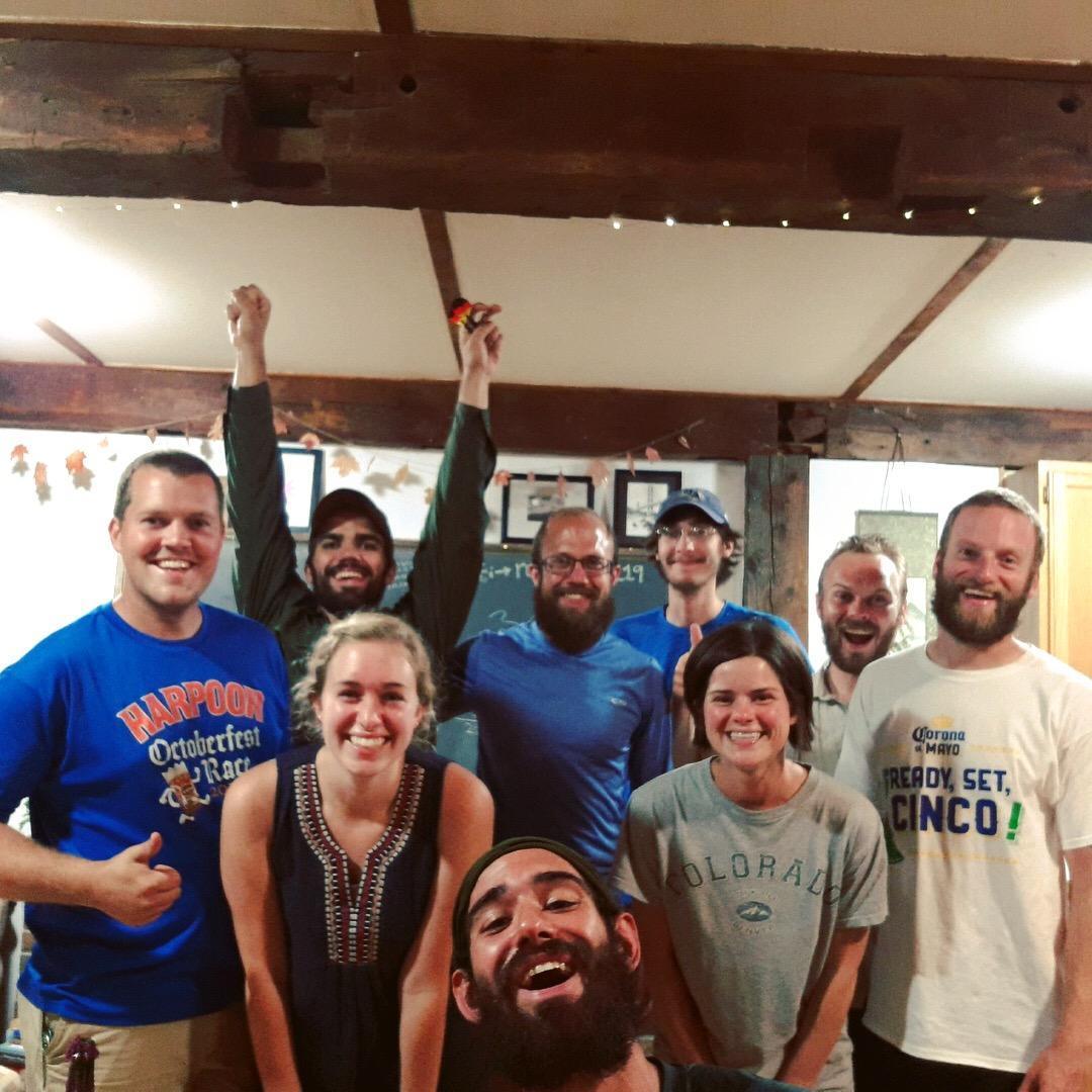 Our home in Norwich was 1/4 mile from the Appalachian Trail, so naturally we hosted thru-hikers!