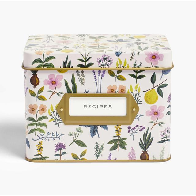 Rifle Paper Company Herb Garden Recipe Box