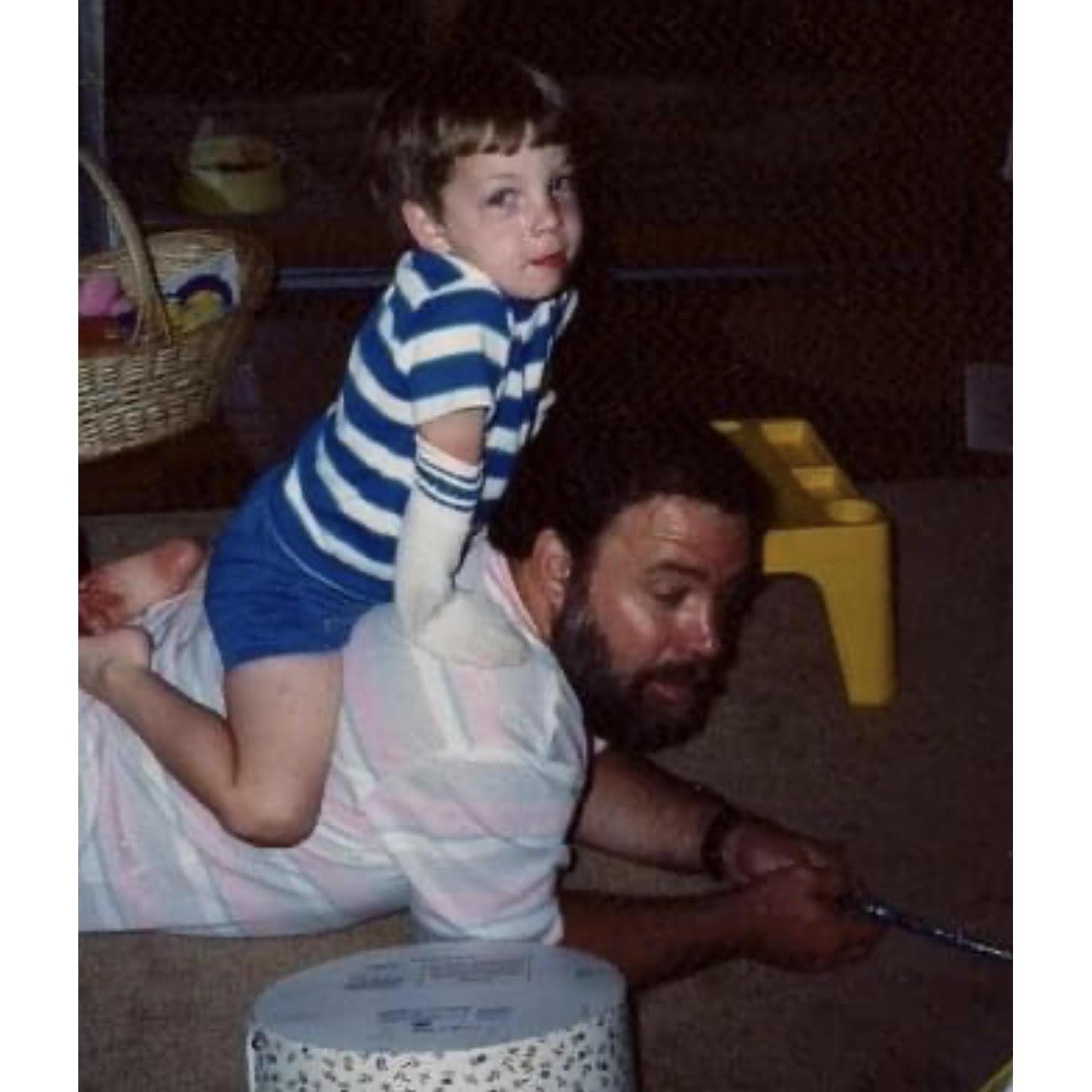 Robbie and his Dad